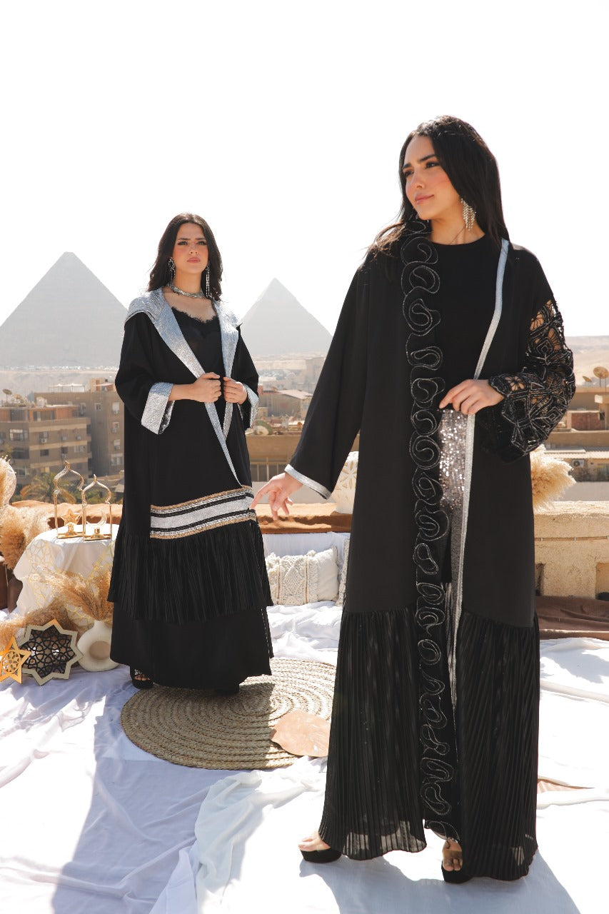 Black Orchid Abaya